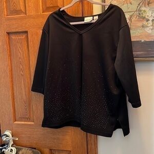 Fashion bug bling bottom black sparkle 26/28